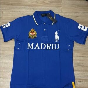 Ralph Lauren Blue Madrid Polo Shirt